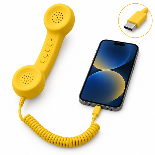 Yellow Dial Darling handset