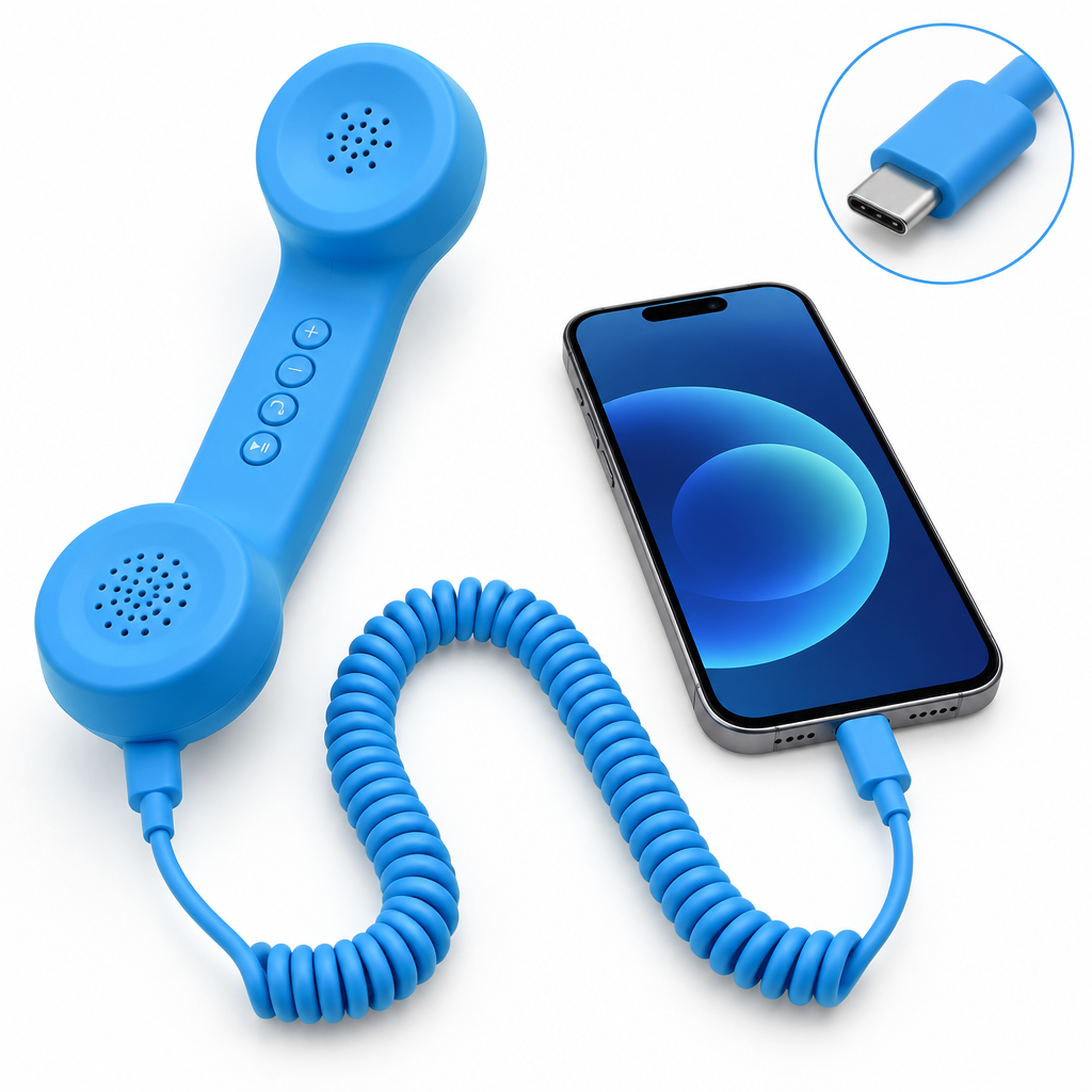 Blue Dial Darling retro handset
